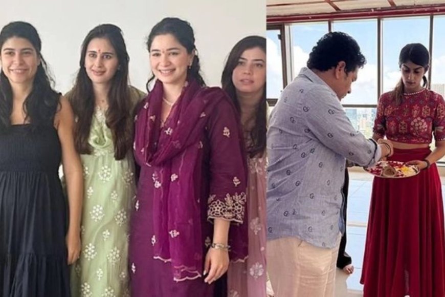 खूबसूरत माहौल के बीच हुई सचिन के बेटे अर्जुन की सगाई, फैंस दे रहे हैं अनोखे ढंग से बधाईयाँ