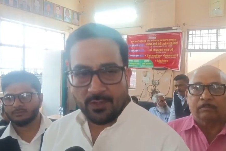 समाजवादी अधिवक्ता समाज का भव्य शक्ति प्रदर्शन , मनोनयन पत्र वितरण समारोह में उमड़ा जन सैलाब